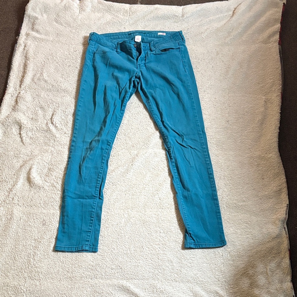 Arizona Jean Company Women's Skinny Jeans - Teal